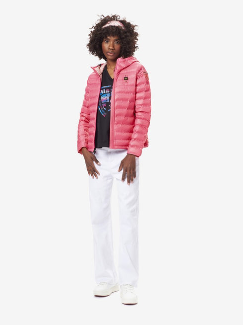 Piumino donna imbottitura Eco Sophie Bubble Blauer- Francavilla Moda